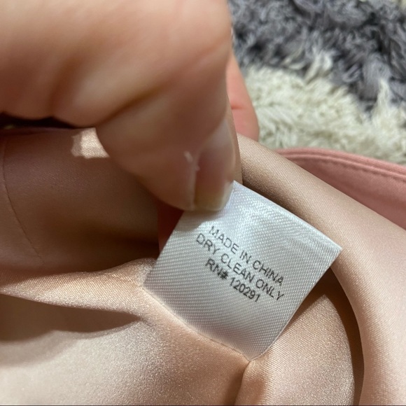 Michelle Mason x Revolve Asymmetrical Blush Skort Skirt - Picture 13 of 15